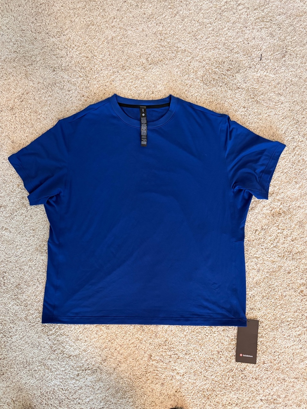 Lululemon Easyset Training Short Sleeve - Clubhouse Blue